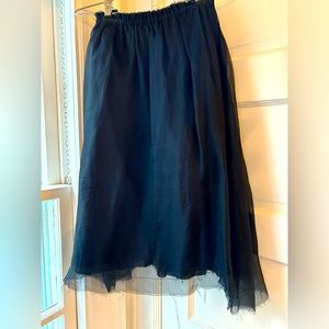 Pip-Squeak Chapeau Silk organza skirt black OS